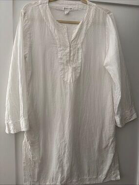Kerry Cassill white size XS dress/sleep dress/coverup NWOT